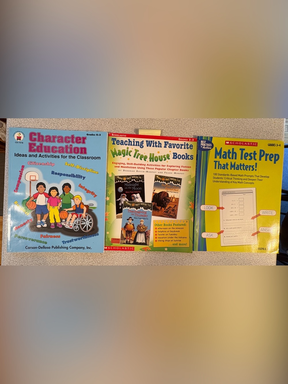 (2/$40) Grade 2-4 Carson-Dellosa & Scholastic Educational/Resource Books